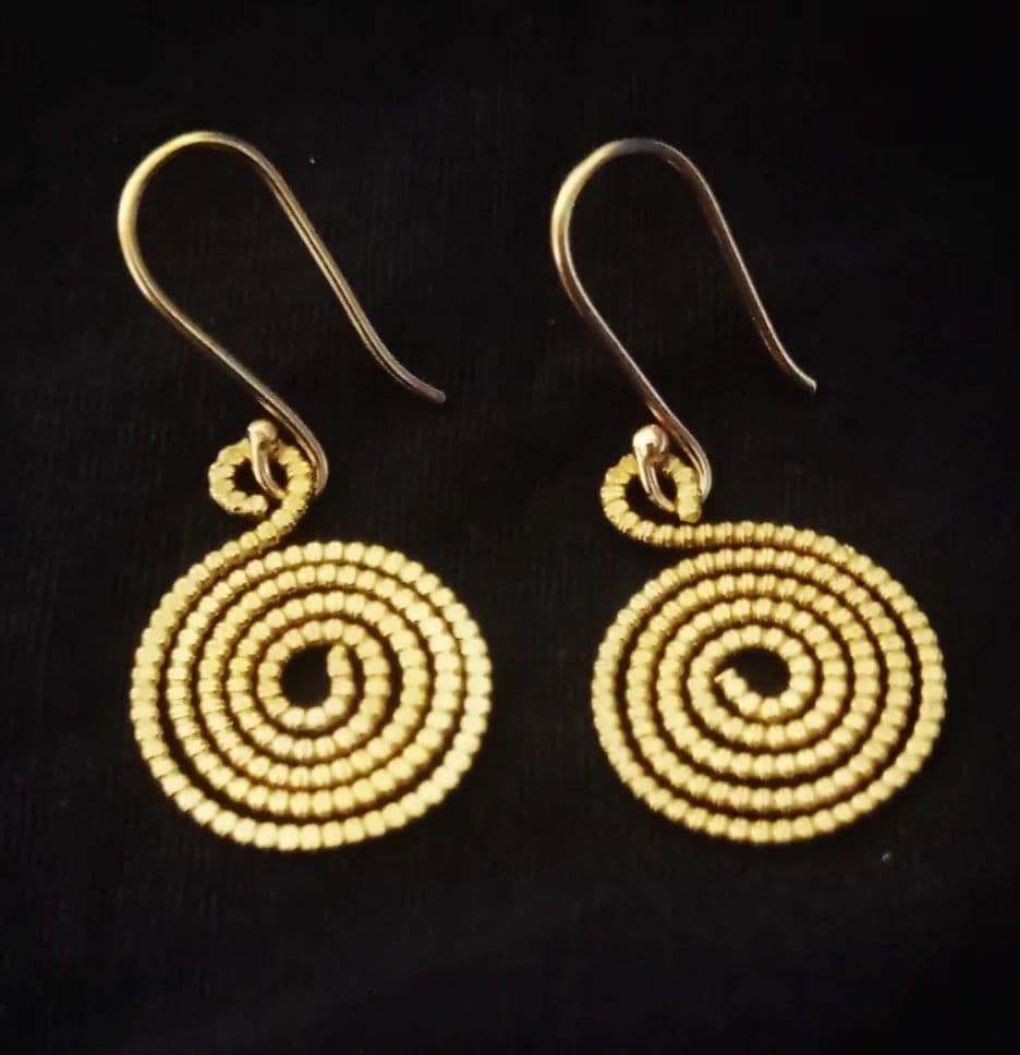 Silver Hoops with Charms