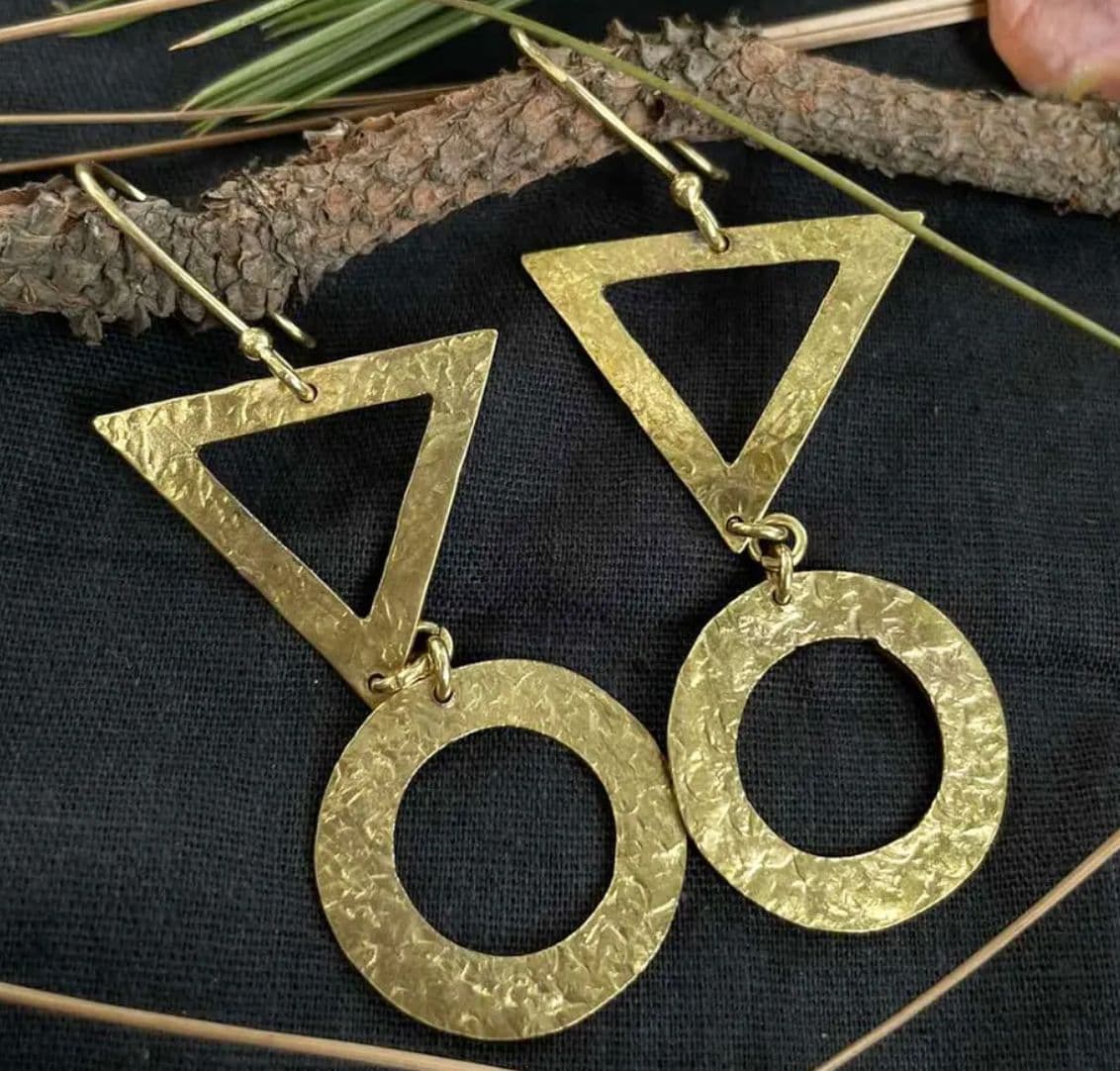 Mosaic Disc Rings